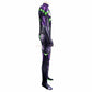 Spiderman Purple Reign Cosplay Costume Miles Morales Jumpsuit Halloween gift