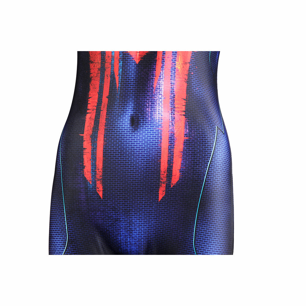 Spider-Verse Spiderman 2099 Miguel O'Hara Cosplay Costume Ladies Jumpsuit