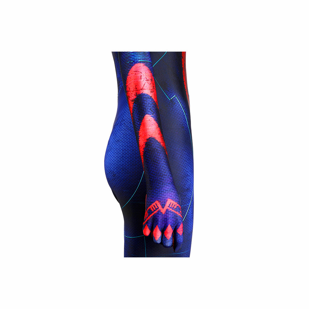 Spider-Verse Spiderman 2099 Miguel O'Hara Cosplay Costume Ladies Jumpsuit