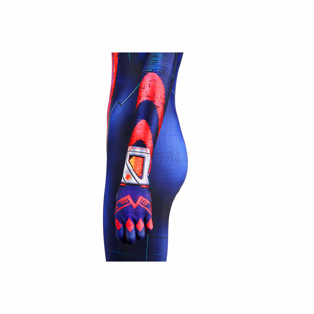 Spider-Verse Spiderman 2099 Miguel O'Hara Cosplay Costume Ladies Jumpsuit