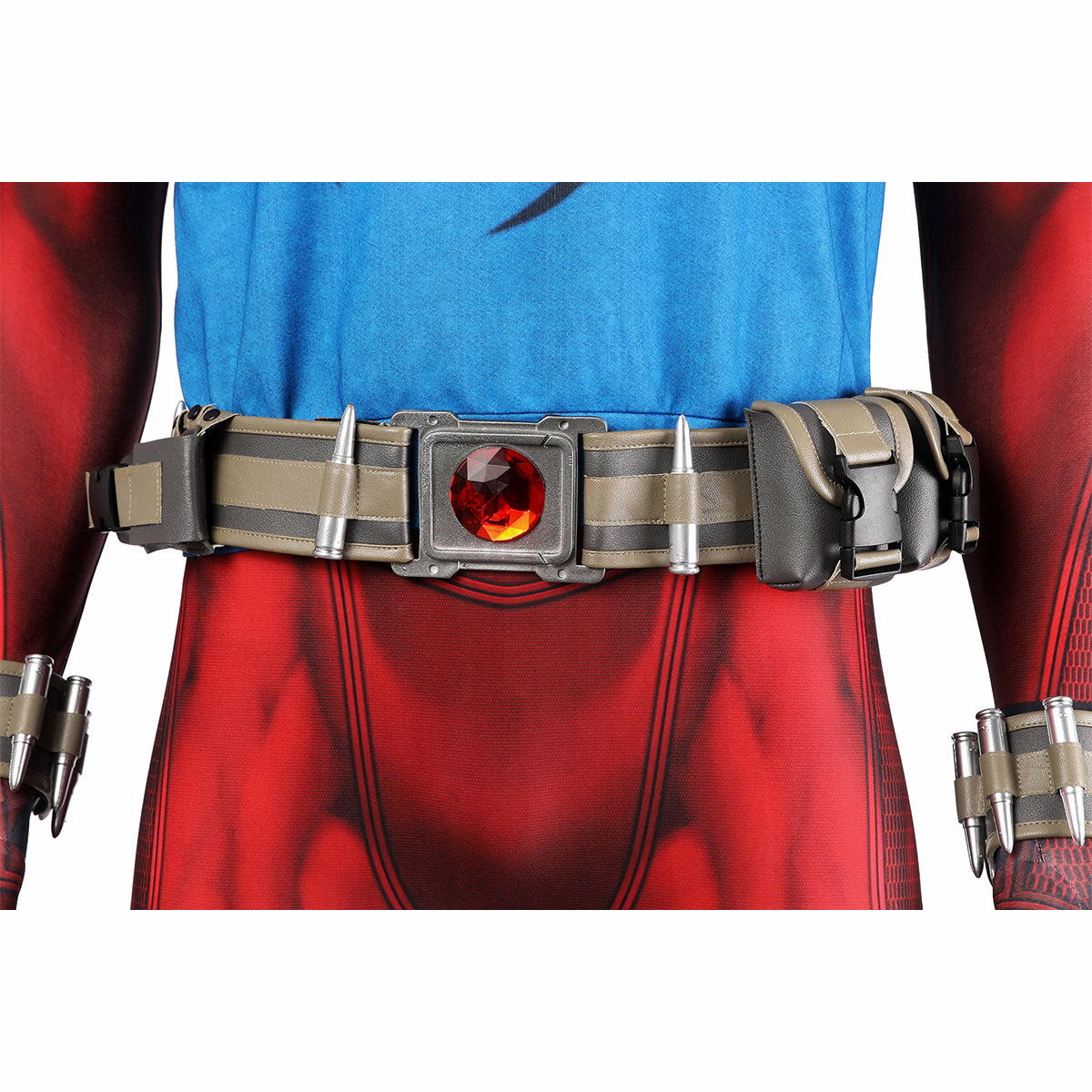 Spider-Verse Scarlet Spider Cosplay Costume Ben Reilly Jumpsuit Halloween gift