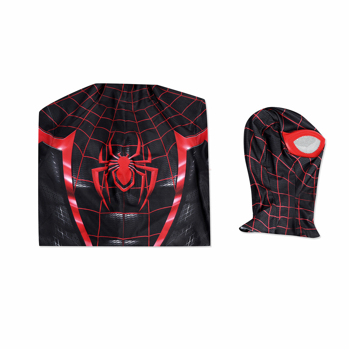 Avenger Spiderman 2 Cosplay Costume Miles Morales Jumpsuit Halloween gift