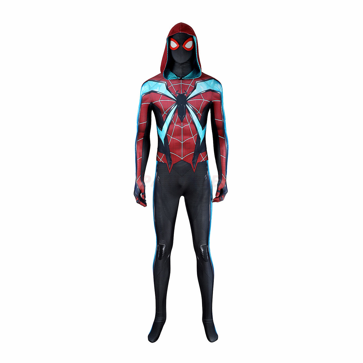 Spiderman 2 Miles Morales Cosplay Costume Evolve Jumpsuit Halloween gift