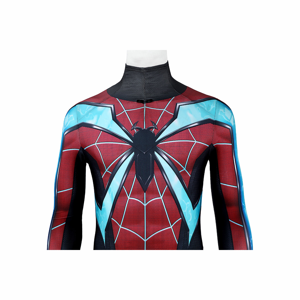 Spiderman 2 Miles Morales Cosplay Costume Evolve Jumpsuit Halloween gift