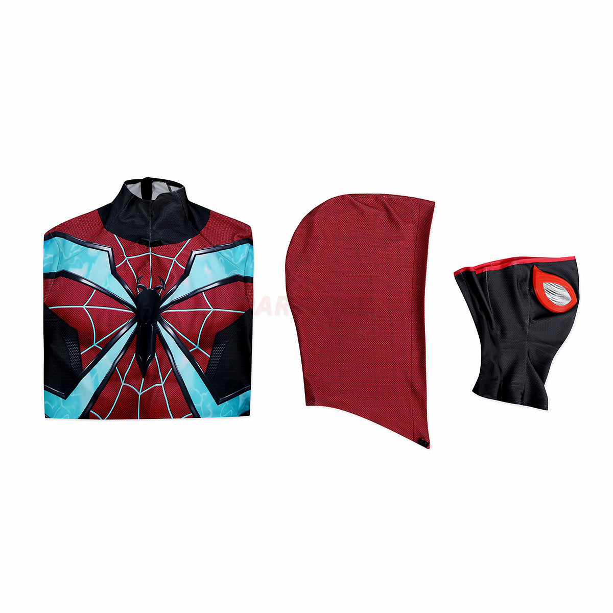Spiderman 2 Miles Morales Cosplay Costume Evolve Jumpsuit Halloween gift