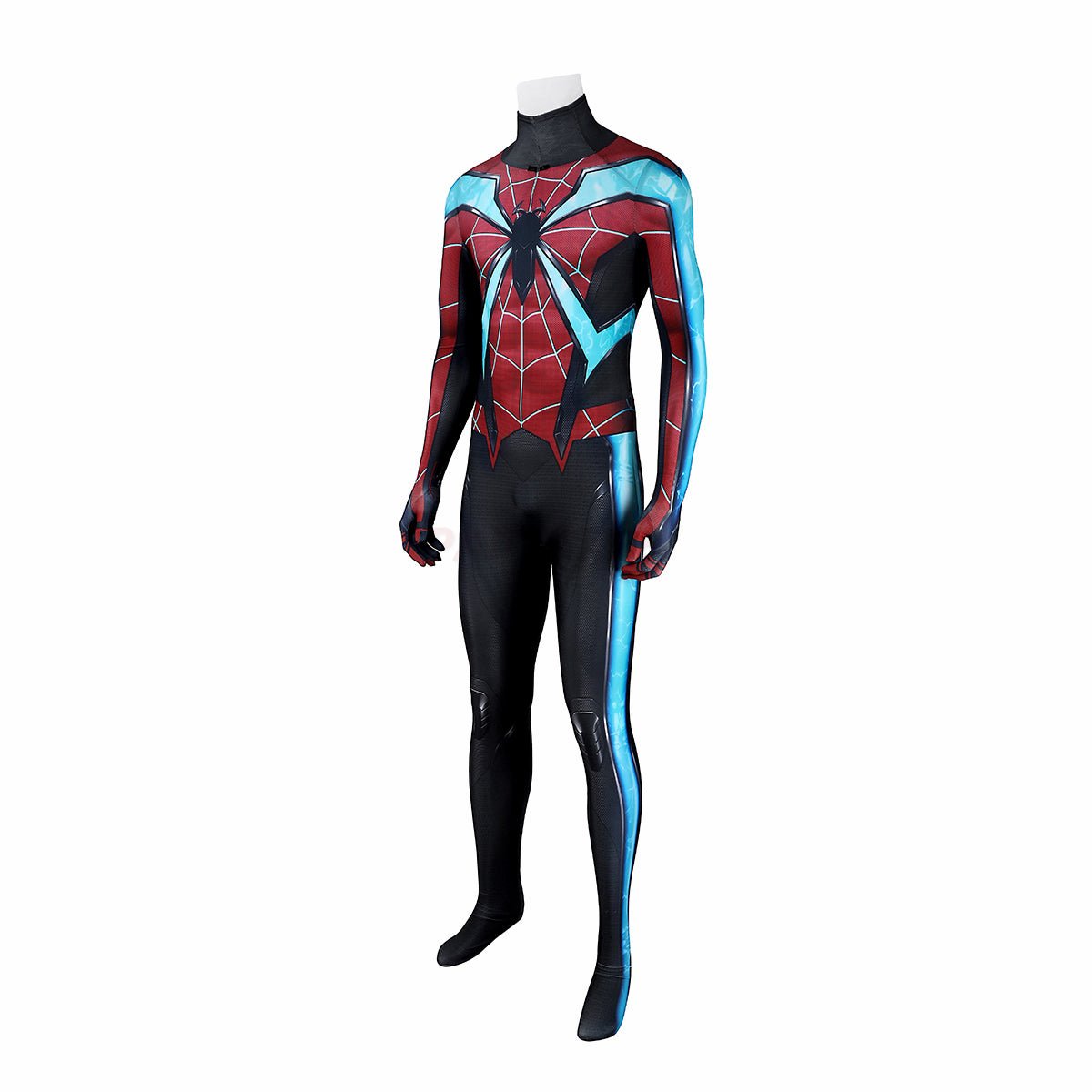 Spiderman 2 Miles Morales Cosplay Costume Evolve Jumpsuit Halloween gift
