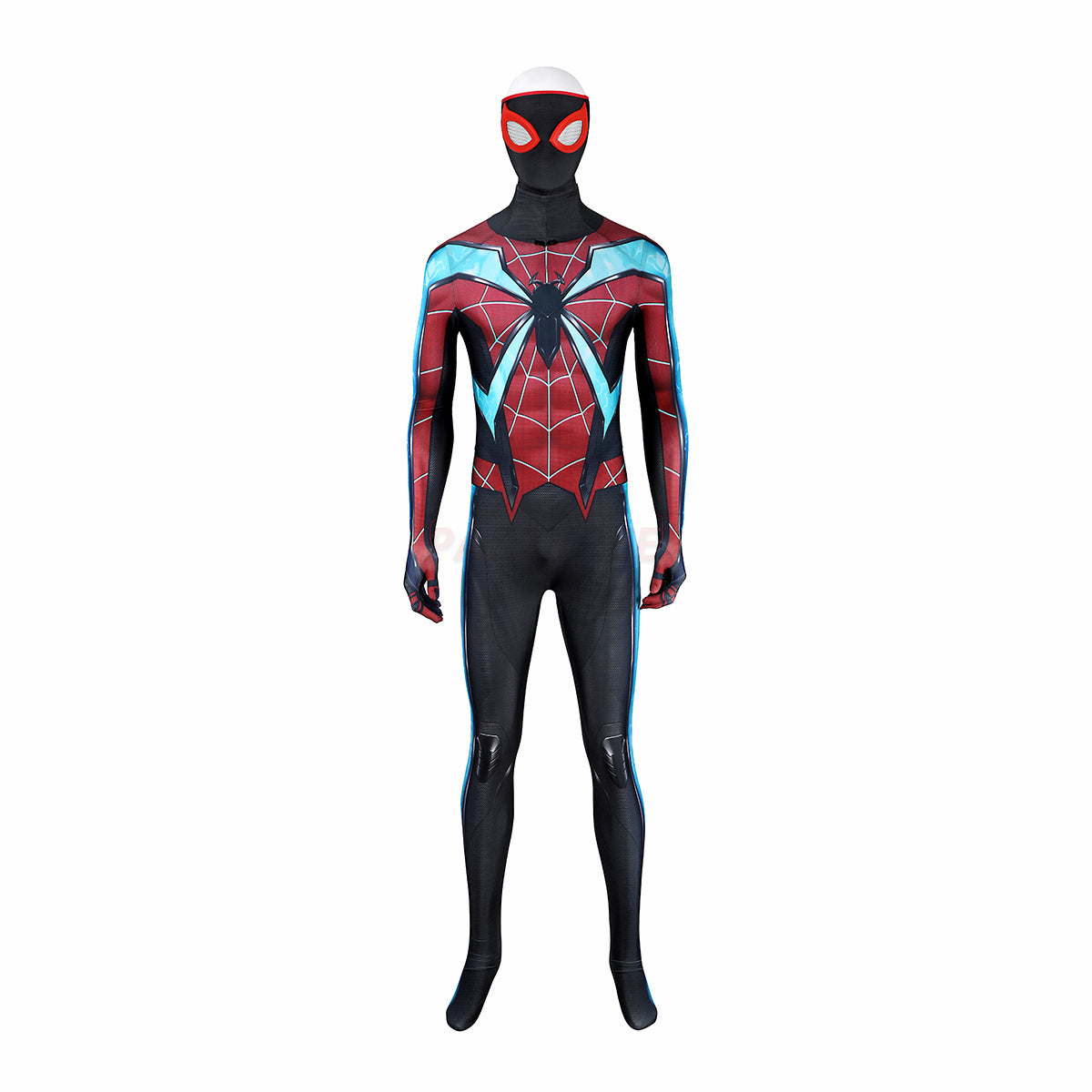 Spiderman 2 Miles Morales Cosplay Costume Evolve Jumpsuit Halloween gift