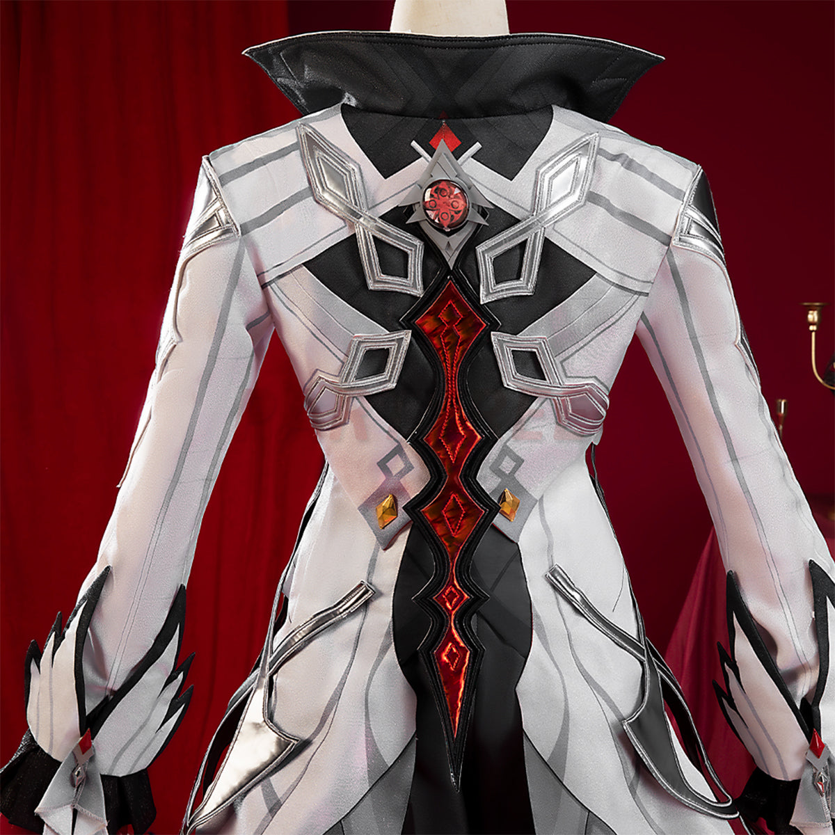 Genshin Impact The Knave Arlecchino Cosplay Costume Ver.3