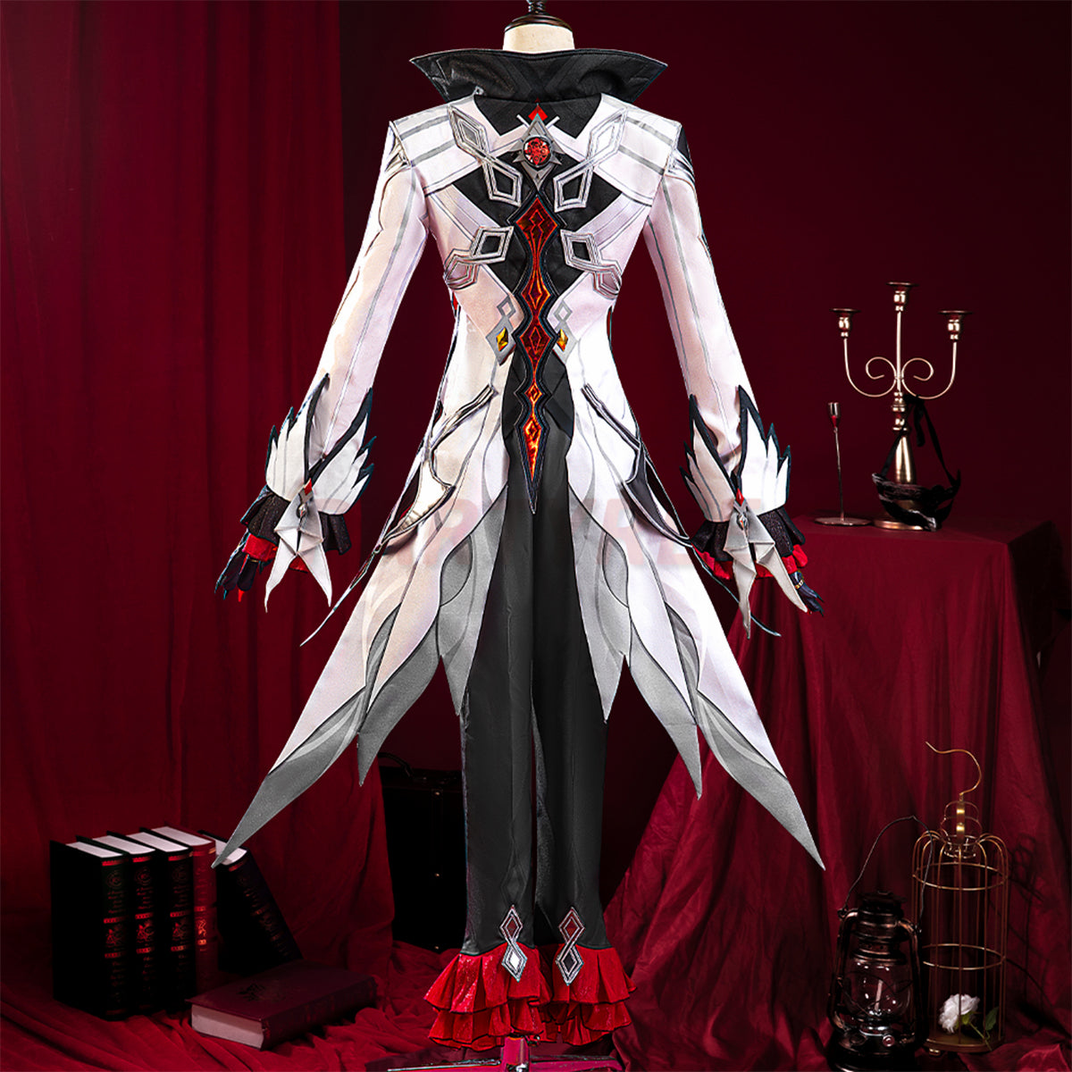 Genshin Impact The Knave Arlecchino Cosplay Costume Ver.3