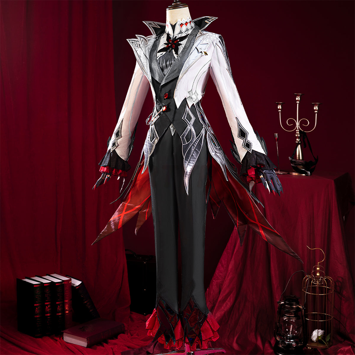 Genshin Impact The Knave Arlecchino Cosplay Costume Ver.3