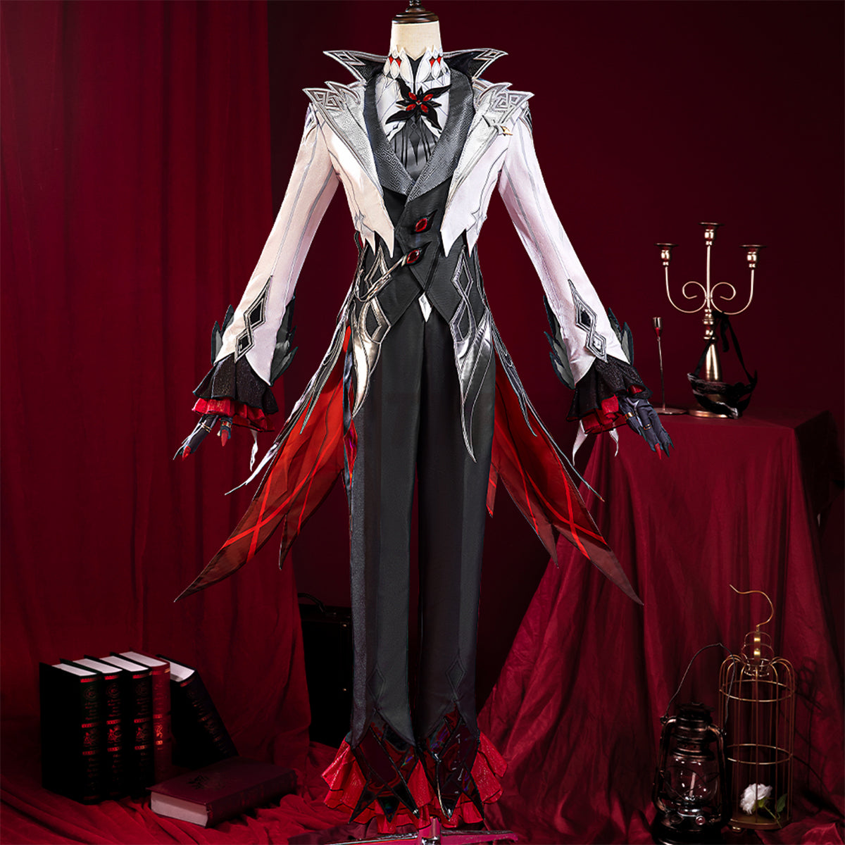 Genshin Impact The Knave Arlecchino Cosplay Costume Ver.3