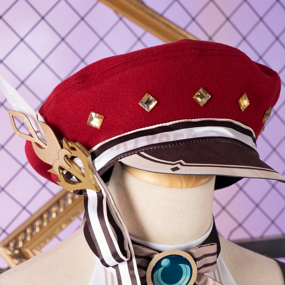 Genshin Impact Charlotte Cosplay Costume