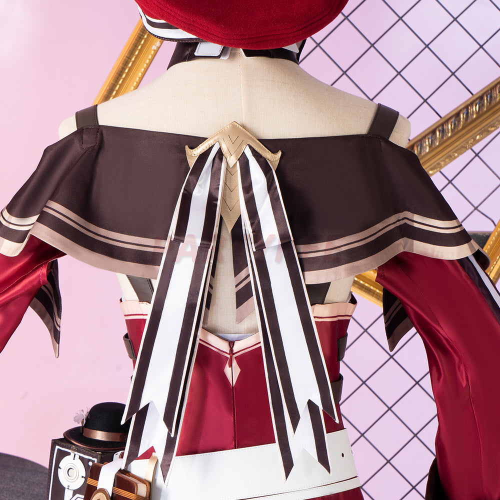 Genshin Impact Charlotte Cosplay Costume