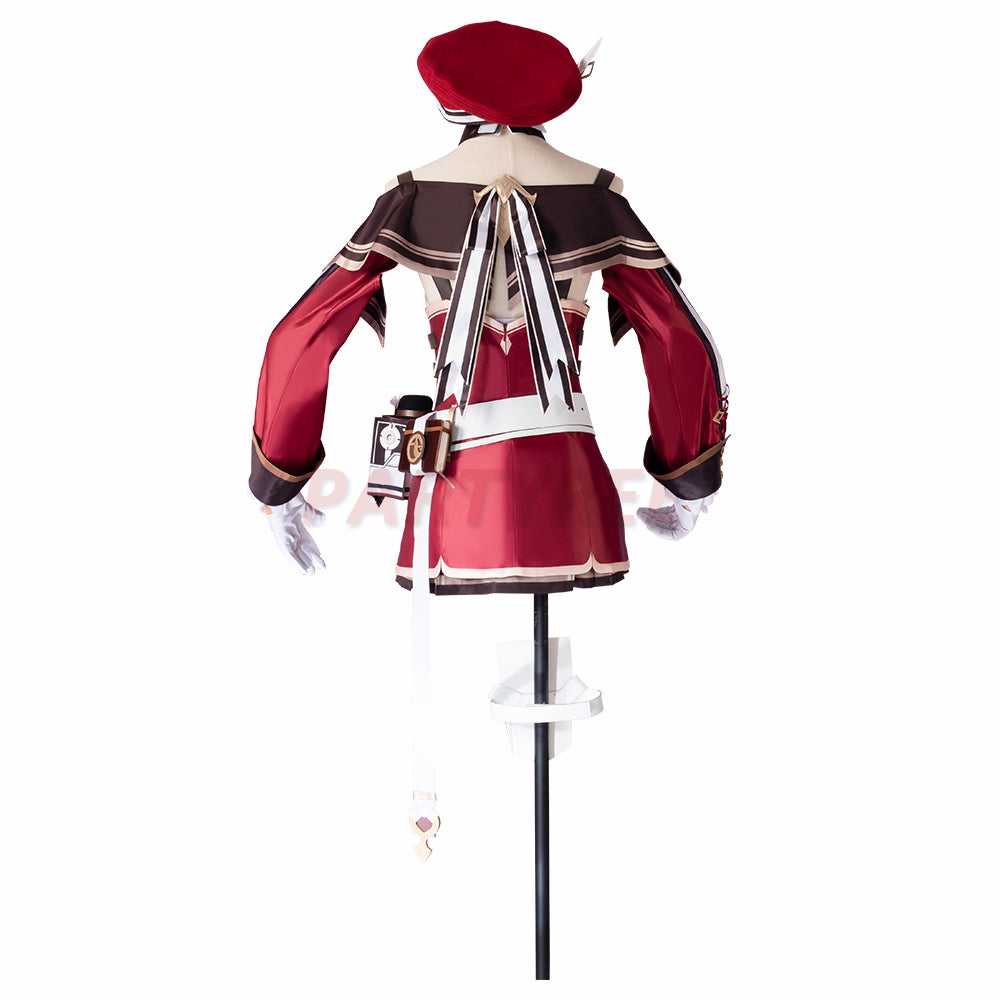 Genshin Impact Charlotte Cosplay Costume
