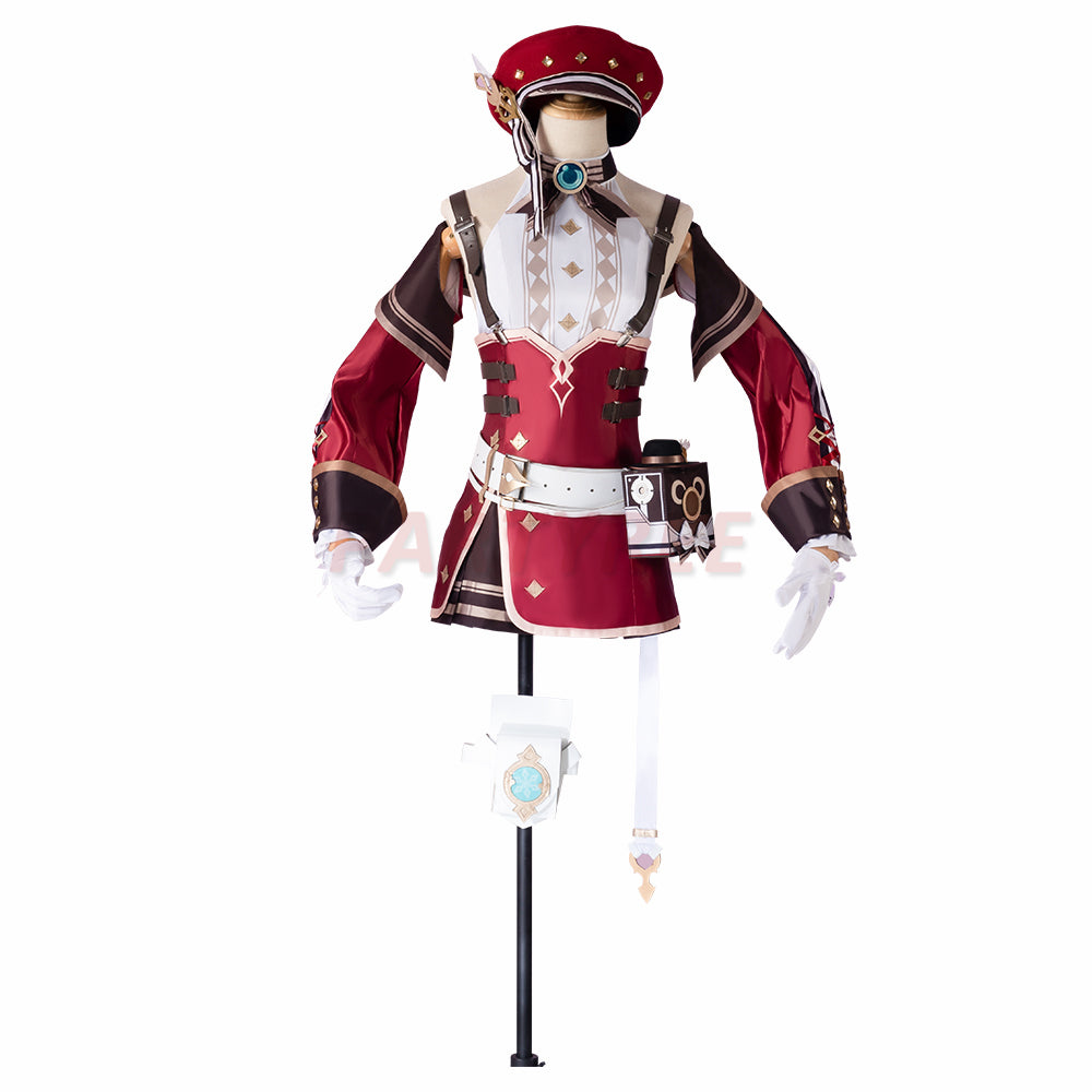 Genshin Impact Charlotte Cosplay Costume