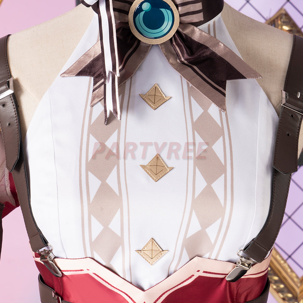 Genshin Impact Charlotte Cosplay Costume