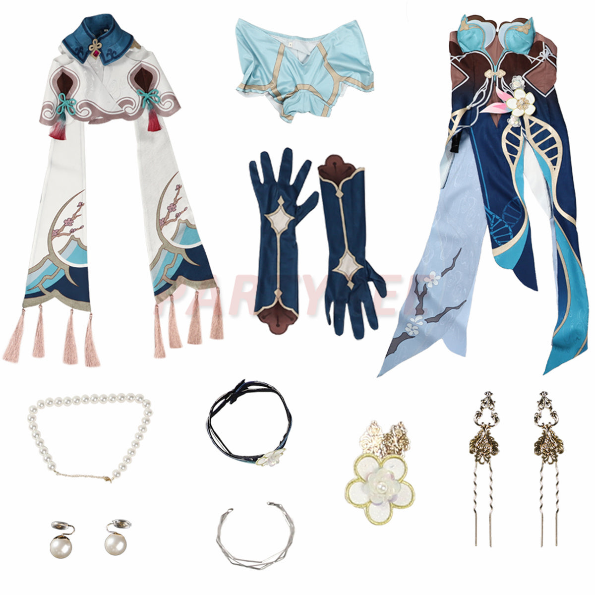 Honkai Star Rail RUAN MEL Cosplay Costume Ver.2