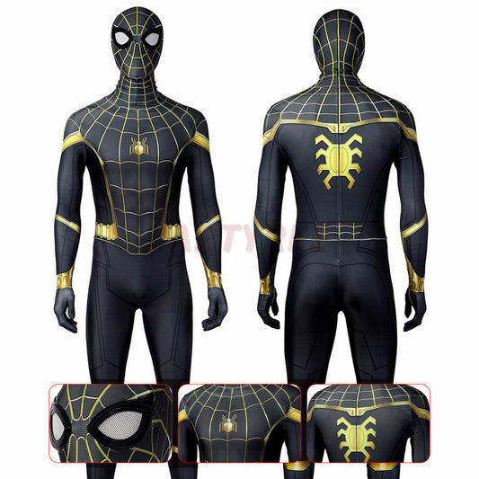 Spider-Man 3 Cosplay Costume No Way Home Peter Parker Jumpsuit