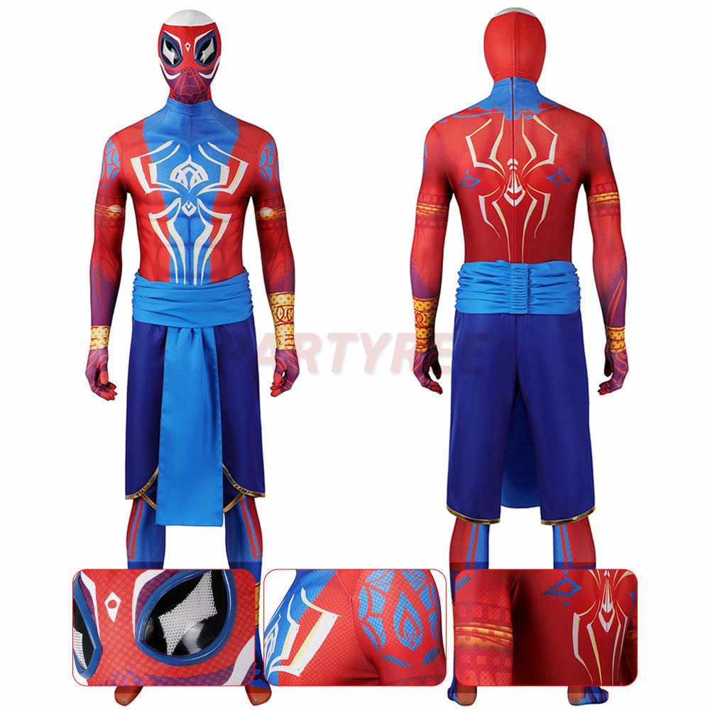 Spider-Man India Cosplay Costume Pavitr Prabhakar Jumpsuit