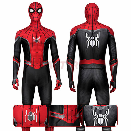 Spider-man Far From Home Costume Spiderman Halloween Jumpsuit