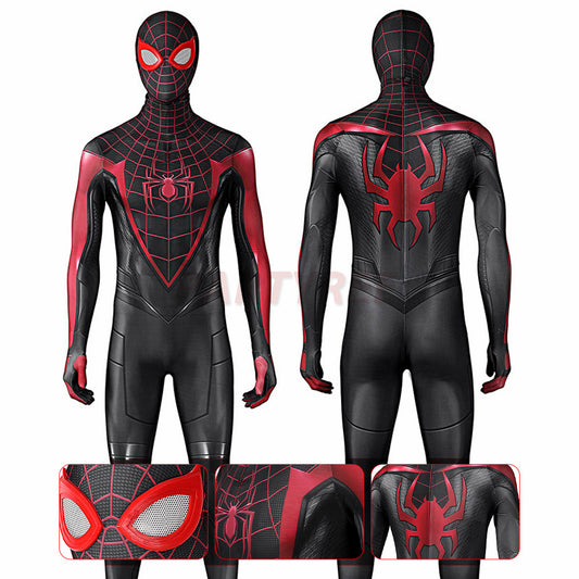 Spiderman 2 Cosplay Costume Miles Morales PS5 Jumpsuit