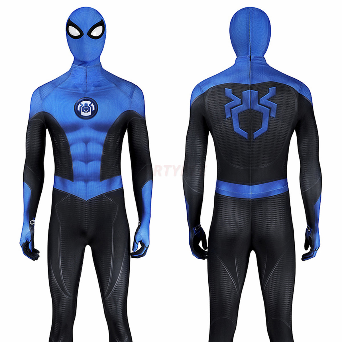 Spiderman 2 Cosplay Costume New Blue Jumpsuit Halloween gift