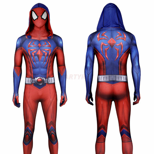 Spiderman 2 Peter Parker Cosplay Costume Scarlet III Jumpsuit Halloween gift