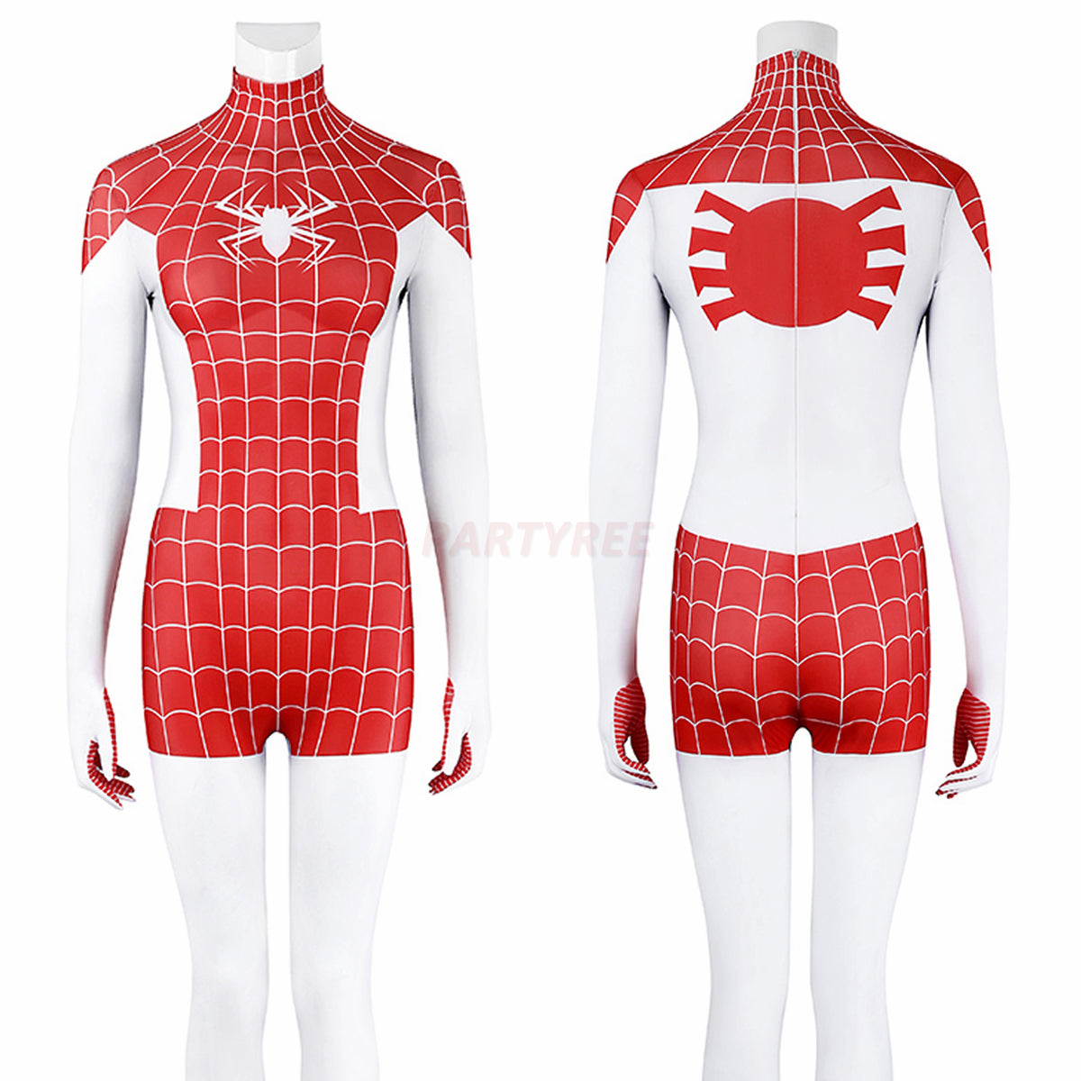 Spiderman Crimson She-Devil Cosplay Costume Mary Jane Watson Jumpsuit Halloween gift