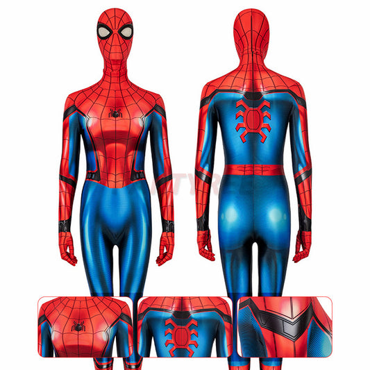 Spiderman Far From Home Cosplay Costume Ladies Spider-Man Jumpsuit