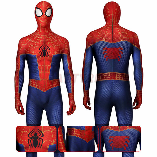 Spiderman Into the Spider-Verse Cosplay Costume Peter Parker Jumpsuit