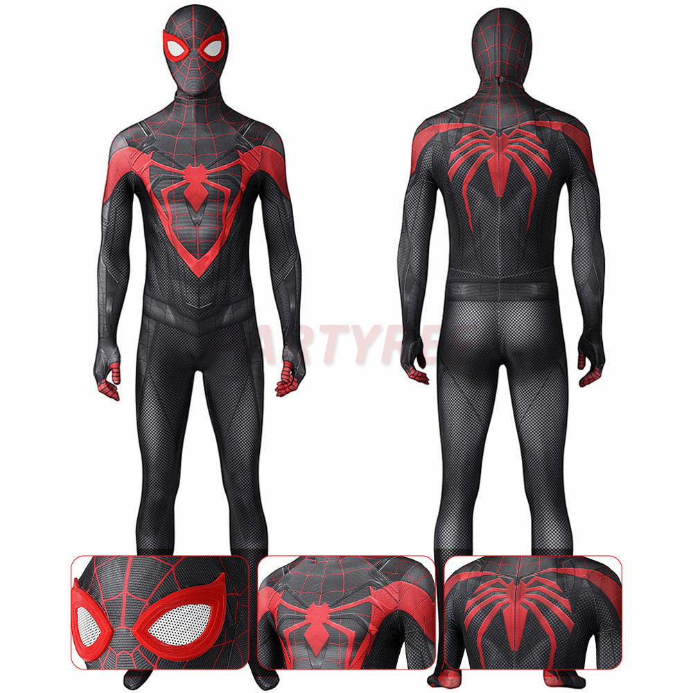 Spiderman Miles Morales PS5 Cosplay Jumpsuit