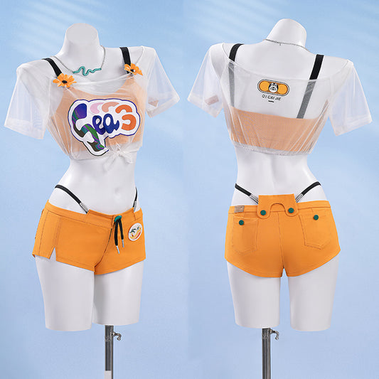 Zenless Zone Zero Belle Summer Cosplay Costume