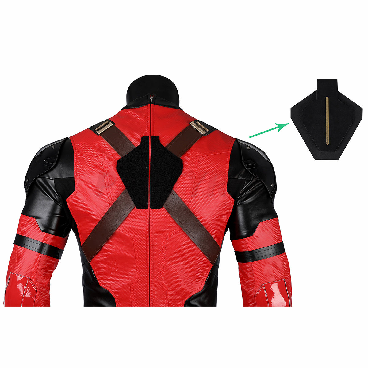 Deadpool & Wolverine Samurai Deadpool Leather Cosplay Costumes
