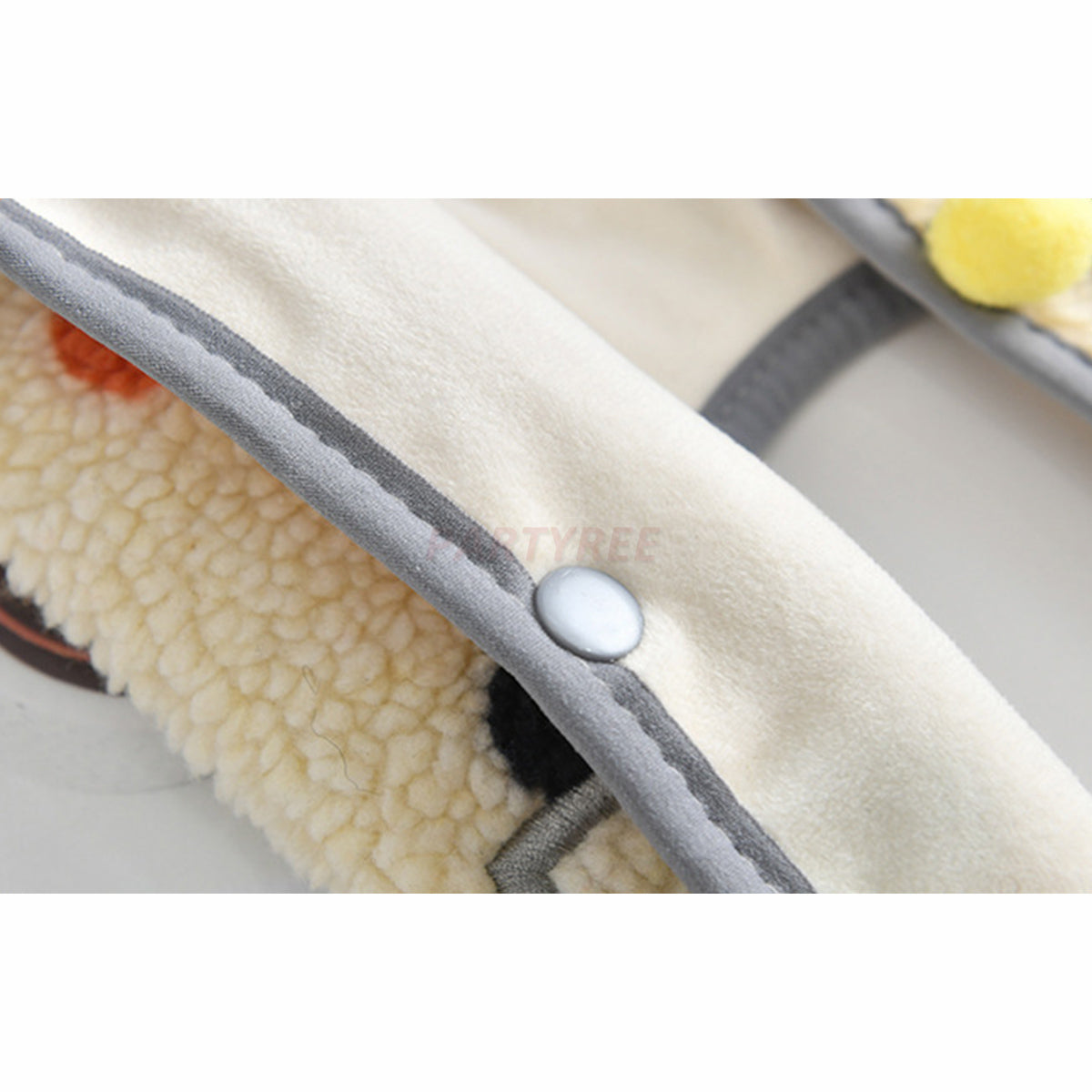 Dog Vest Warm Outfit With Polka Dots