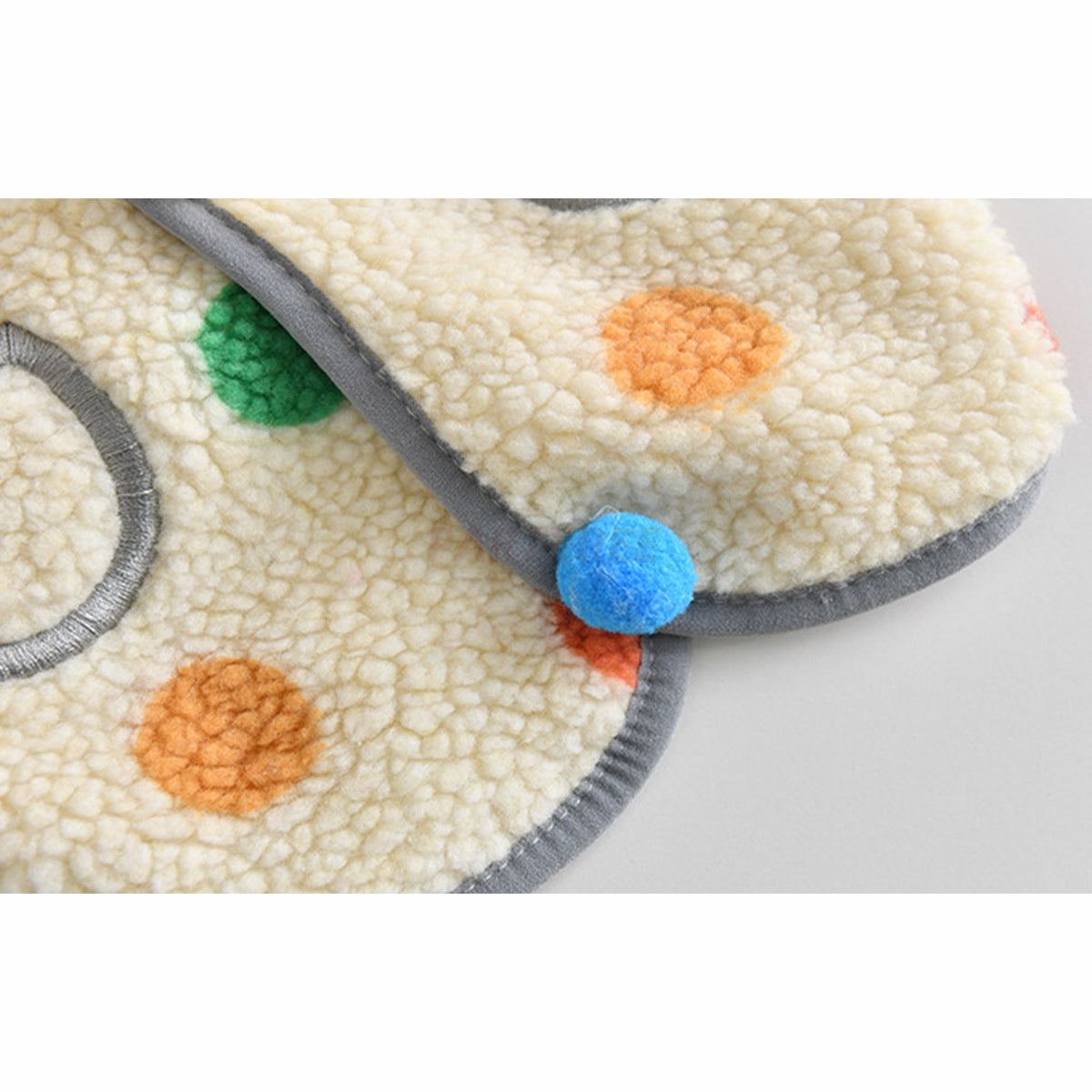 Dog Vest Warm Outfit With Polka Dots