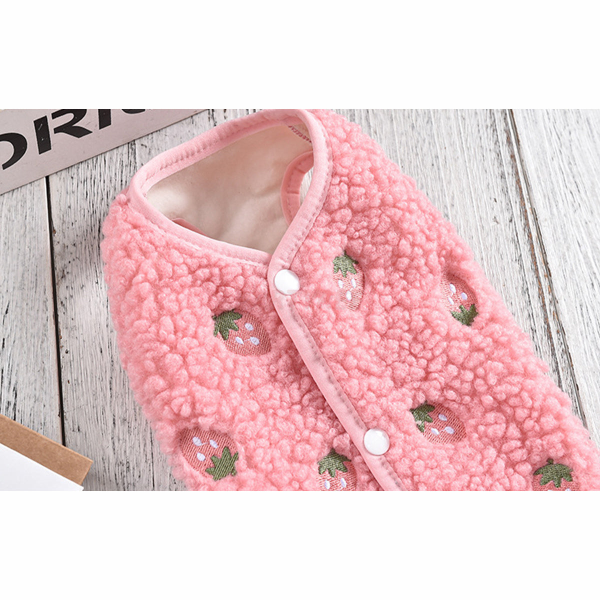 Warm Fleece Autumn Winter Outfit Dog Vest