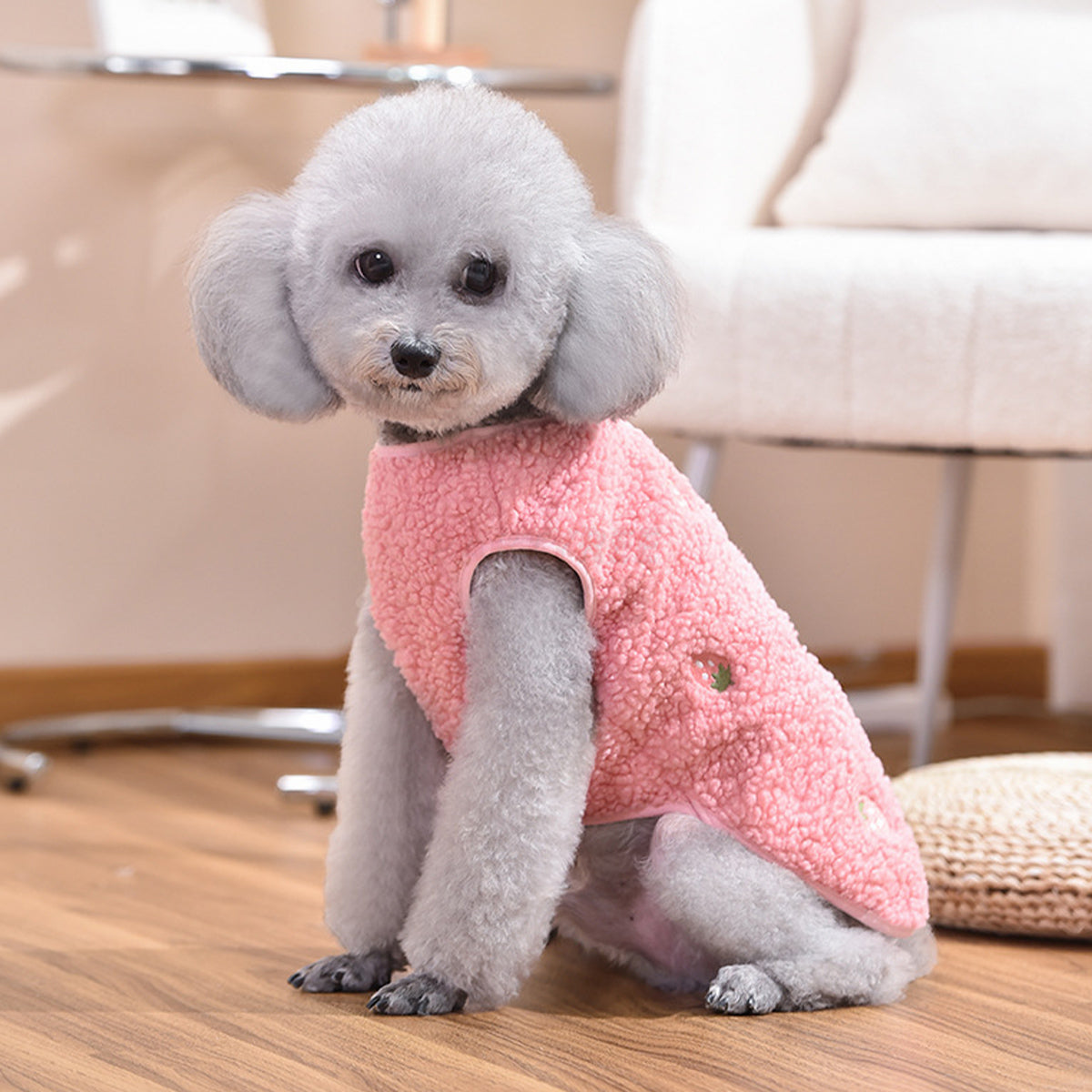 Warm Fleece Autumn Winter Outfit Dog Vest