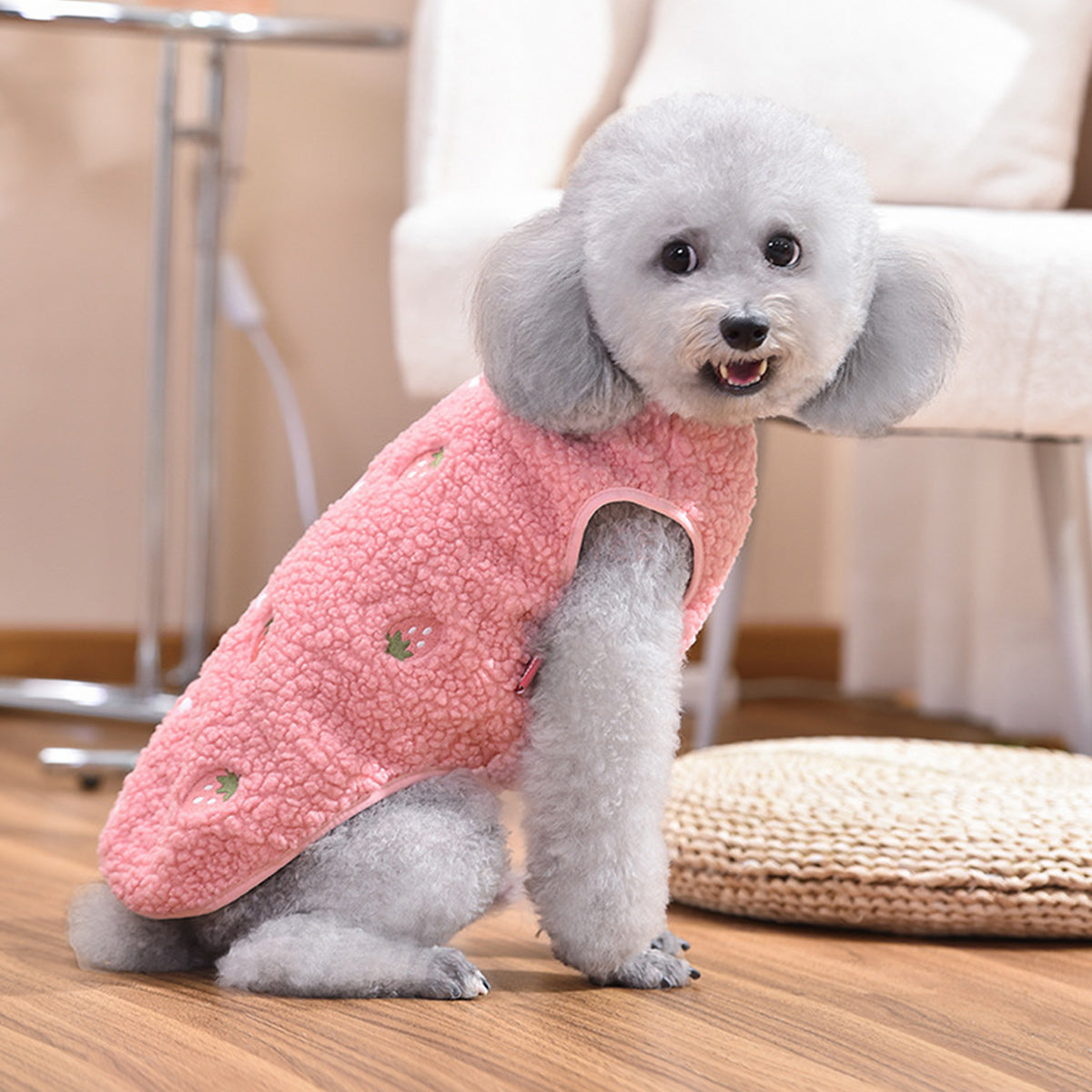 Warm Fleece Autumn Winter Outfit Dog Vest