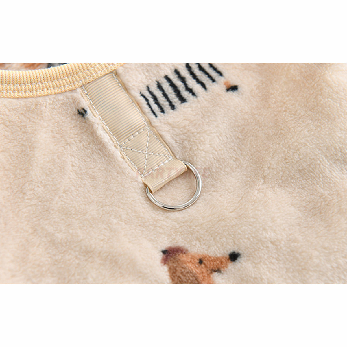 Warm Flannel Dog Vest