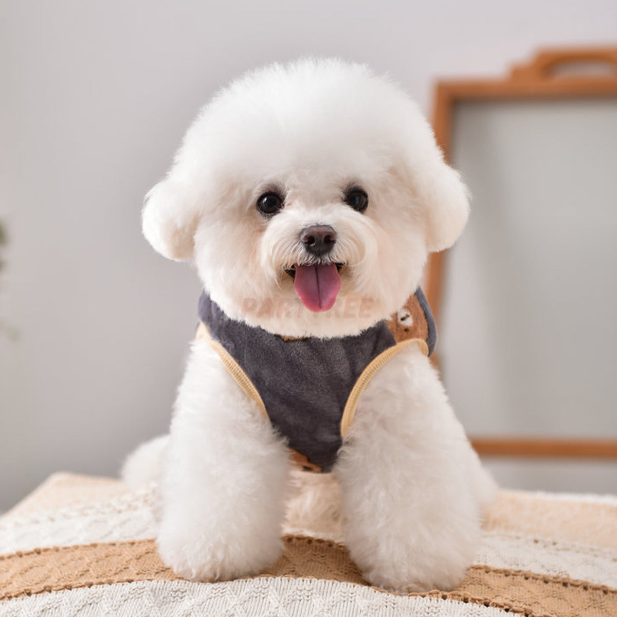 Warm Flannel Dog Vest