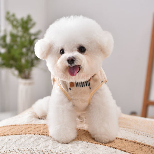 Warm Flannel Dog Vest