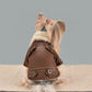 Winter Vintage Suede Dog Jacket