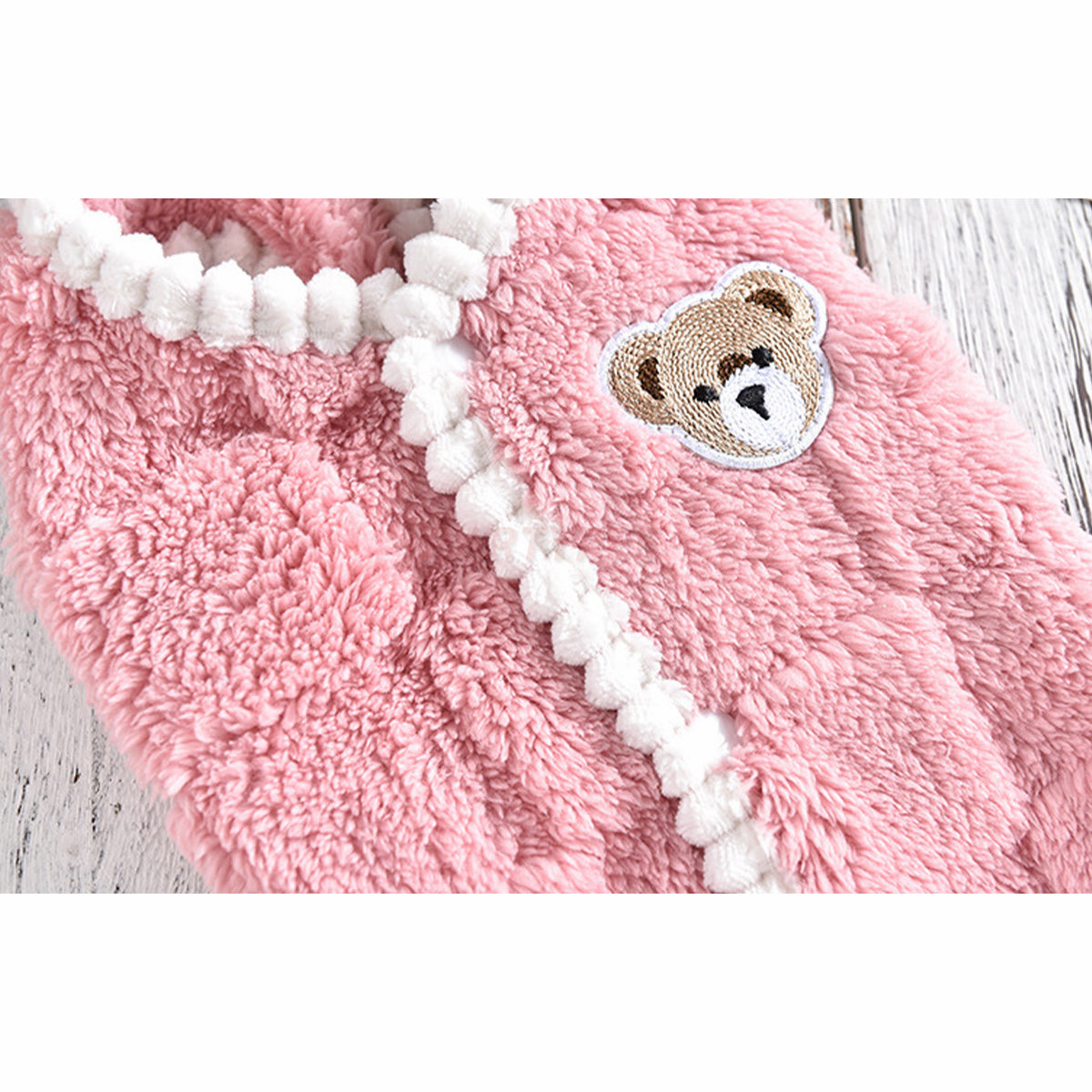 Warm Checked Fleece Dog Vest