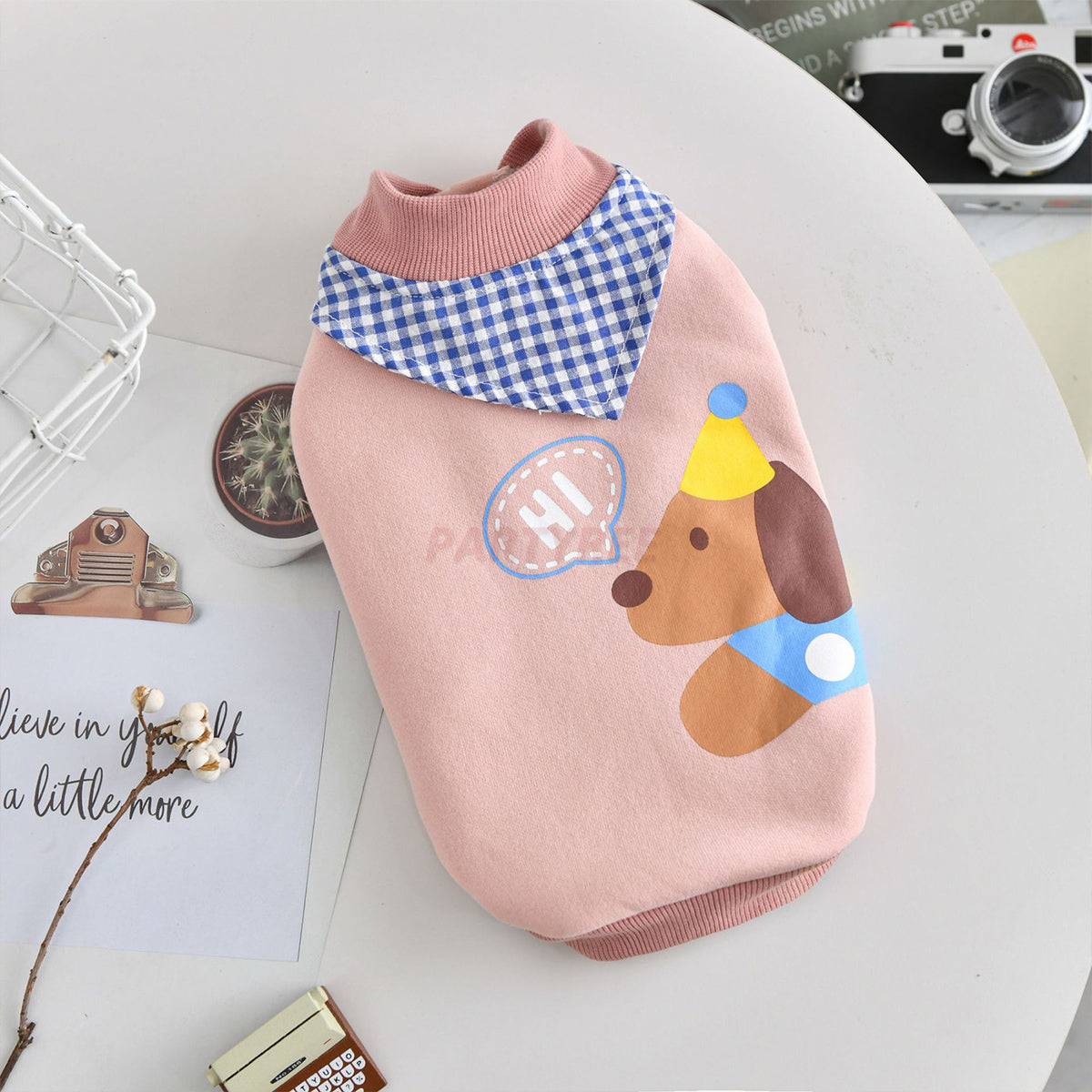 Printed Dog Fashion Coat