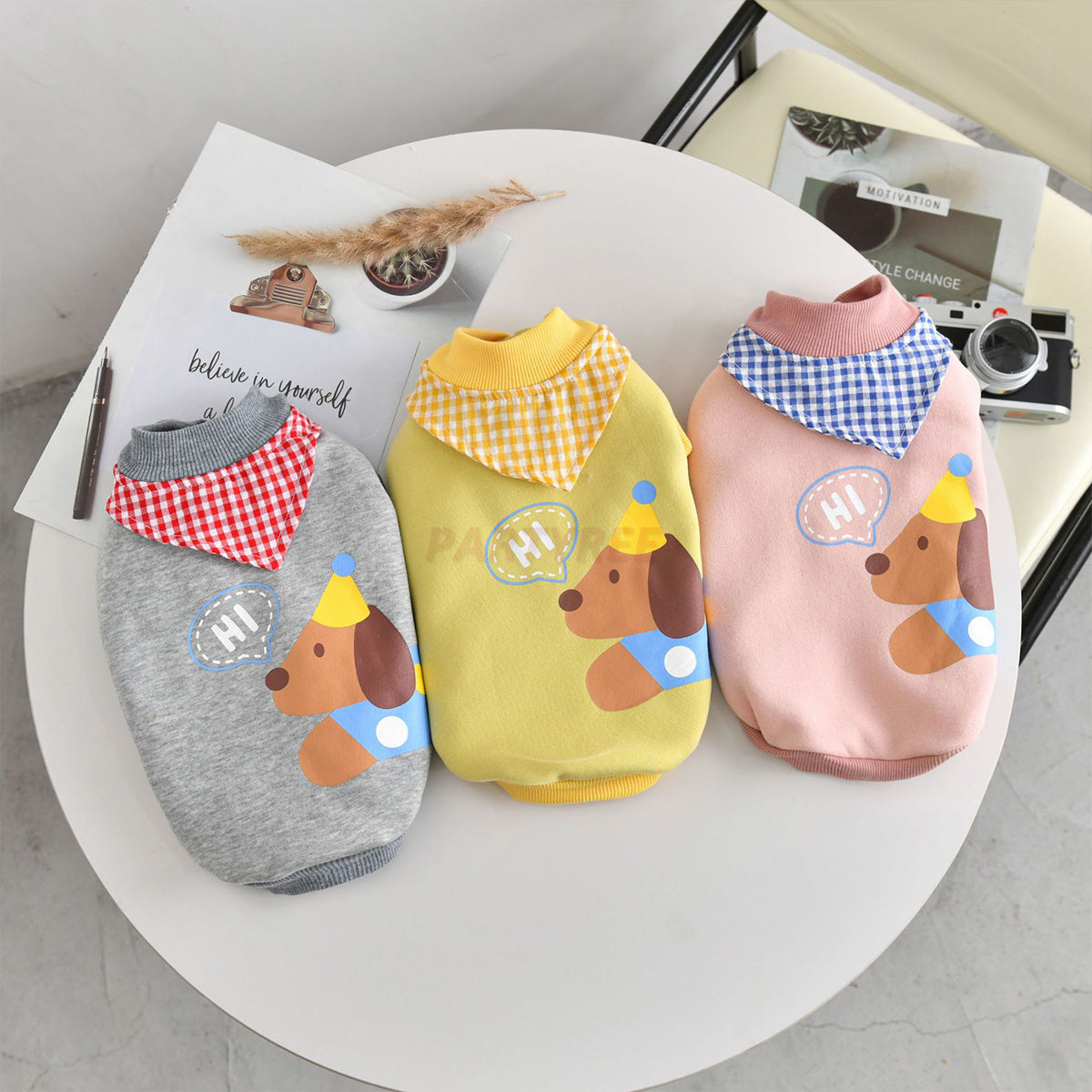 Printed Dog Fashion Coat