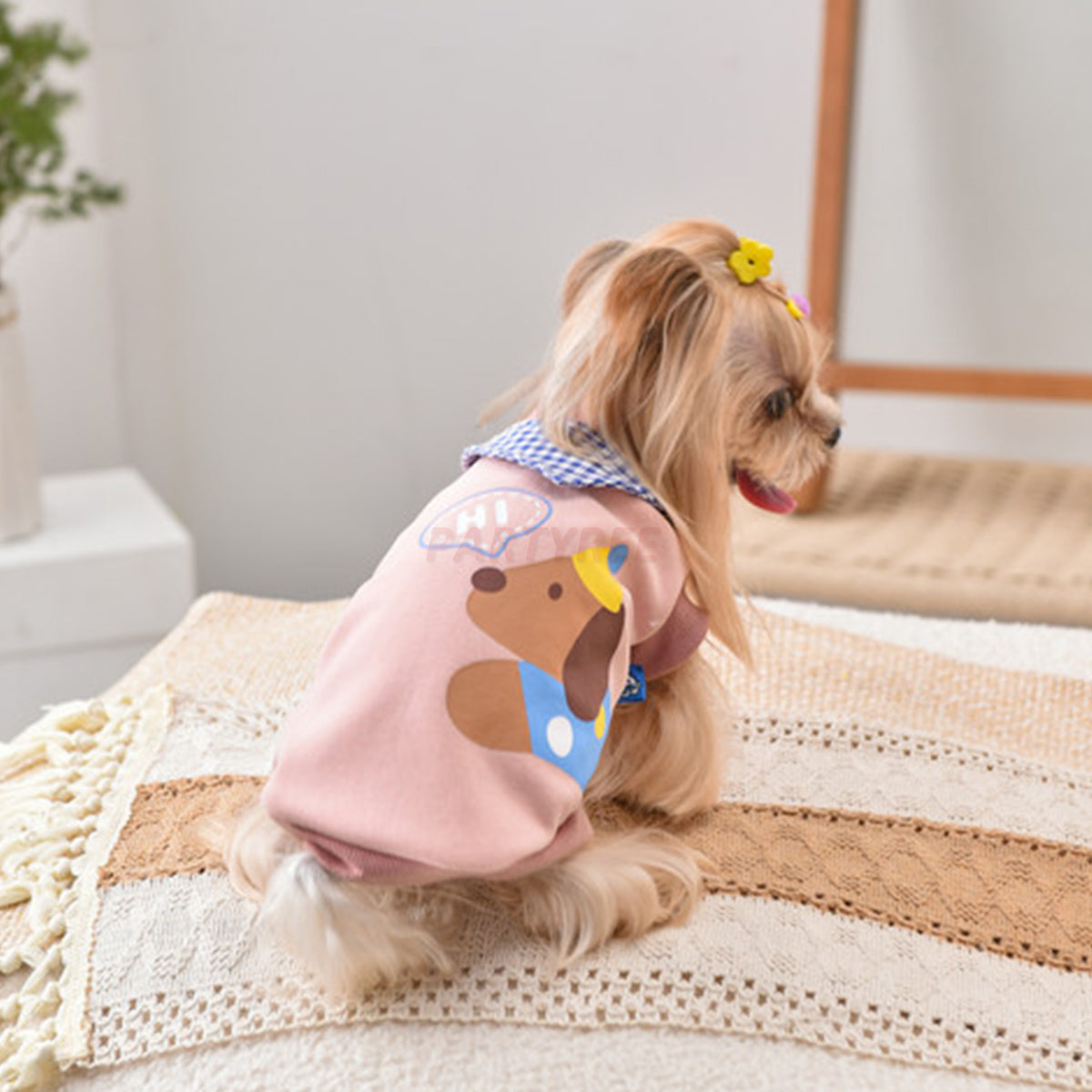 Printed Dog Fashion Coat