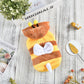 Cartoon Dog Clothes Little Bee Shaped