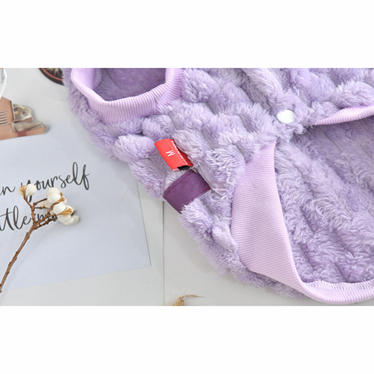 Dog Clothes Purple Eggplant Shaped