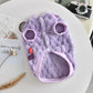 Dog Clothes Purple Eggplant Shaped