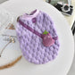Dog Clothes Purple Eggplant Shaped
